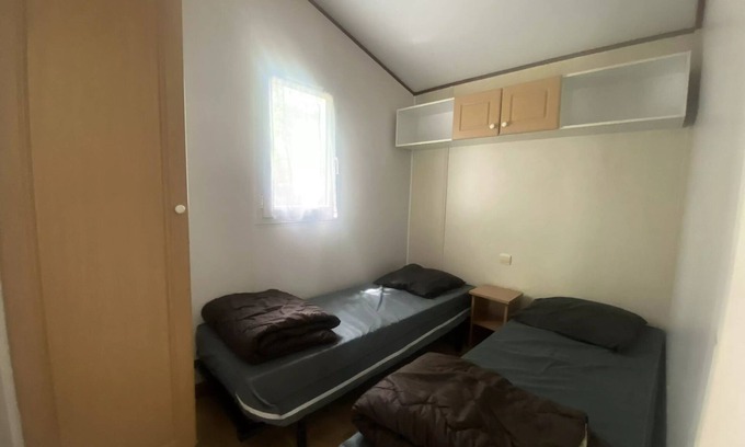 Aubigny-les-Clouzeaux Casa | Camping Campilo **** - Mobil-Home Comfort 3 Rooms 4 People + TV
