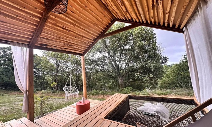 Vaire Casa | Camping Damona Lodges * - Lodge Suite - Bohème 2 rooms 2 people Air-conditioned