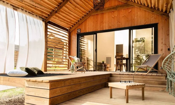Vaire Casa | Camping Damona Lodges * - Lodge - Rustic 3 rooms 4/5 people Air-conditioned