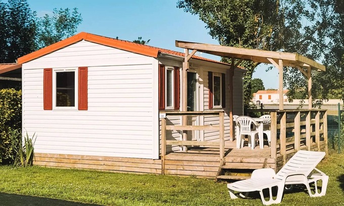 Surgeres Casa | Camping de la Gères *** - Mobile home Super Venus 24m2 4 people