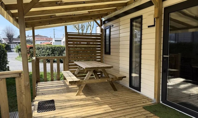 Surgeres Casa | Camping de la Gères *** - Mobile home Comfort ++ Family - 4 people