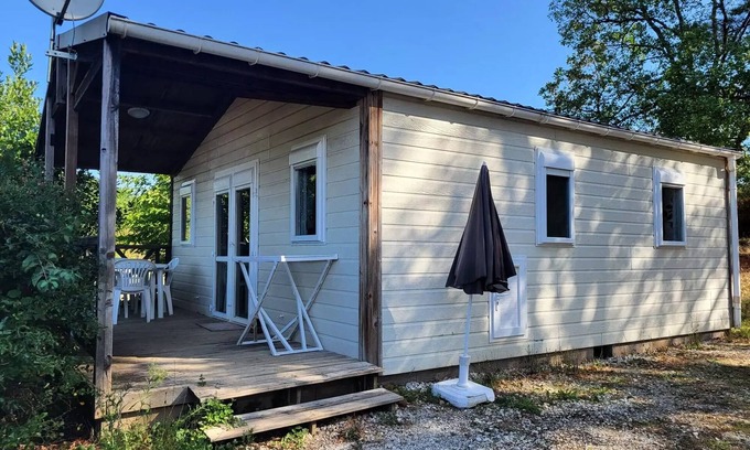 Salles Chalet De Esquí | Camping des Bastides **** - Chalet 3 piezas 4 personas