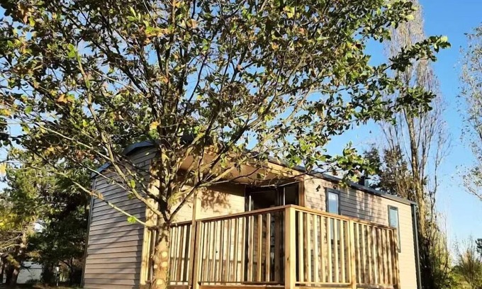 Le Temple-sur-Lot Casa | Camping du Bosc *** - Mobile-home Loggia Comfort (nine 2022) 4 persons
