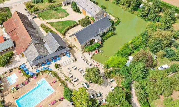 Seillac Casa | Camping Ferme Pédagogique de Prunay**** - Mobile home Zen TV 3 rooms 4/5 people