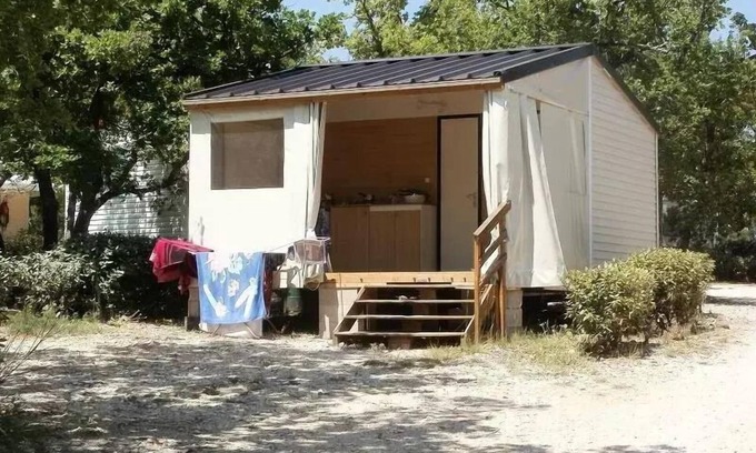 Banon Casa | Camping Flower l'Epi Bleu**** - Mobile Home Rapid Home 3 rooms 4 people Without sanitary facilities