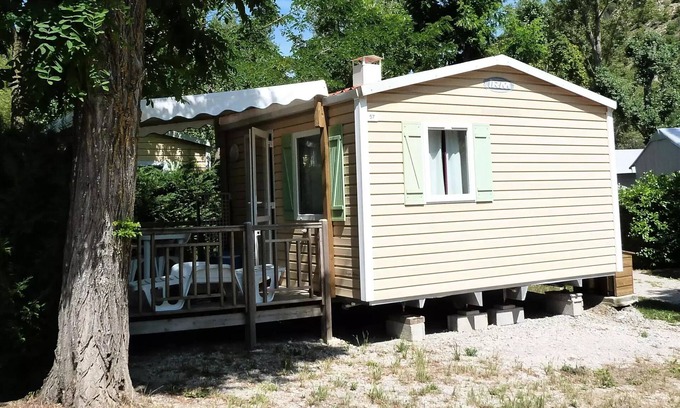 Saint Maime Casa | Camping La Rivière - Mobil Home Comfort 2 habitaciones 2 personas