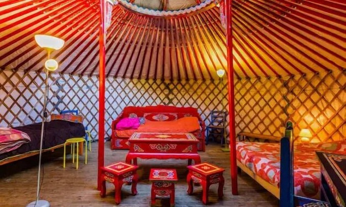 Saint-Benoit-des-Ondes Alquiler De RV | Camping Village Insolite* - 1 room yurt for 5/6 people