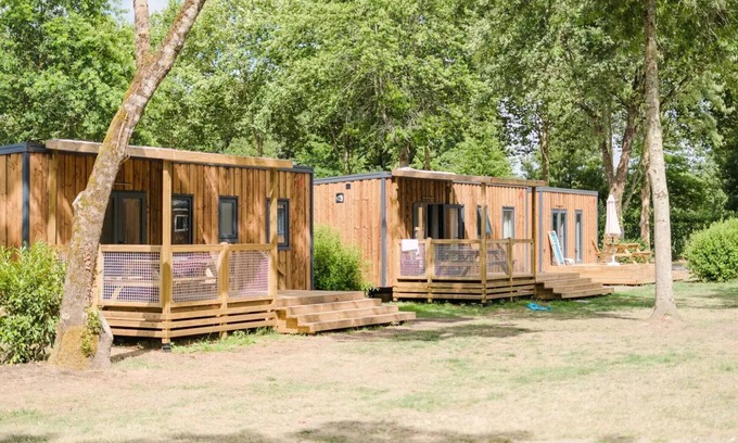 Saint-Julien-de-Concelles Casa | Camping Seasonova du Chêne ** - PRESTIGE COTTAGE 3 bedrooms 6 persons
