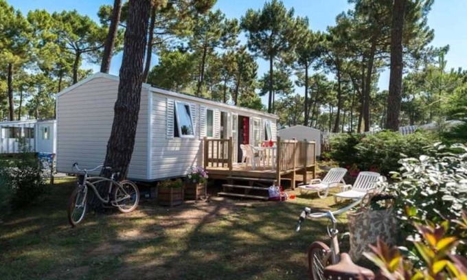 Les Mathes Casa | Camping - Funpass inclus - Piscine - ccaegfd