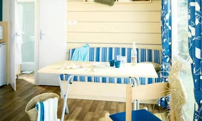 Lescheraines Chalet De Esquí | Camping L'Île du Chéran *** - Ternélia - Chalet Larch 3 habitaciones 6 personas