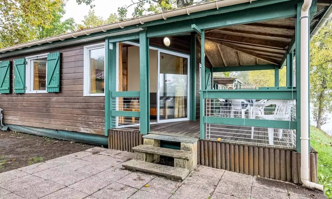 Badefols-sur-Dordogne Chalet De Esquí | Camping Les Bö-Bains **** - Chalet STAR Sunday/Sunday 3 bedrooms (45 m²) - n°22 to 27 8 people