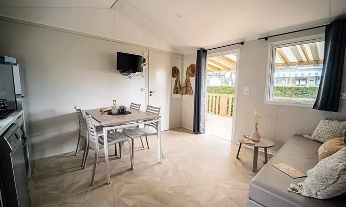 Brem Sur Mer Casa | Camping L'Océan ***** - Casa móvil Duo 3 habitaciones 4 personas