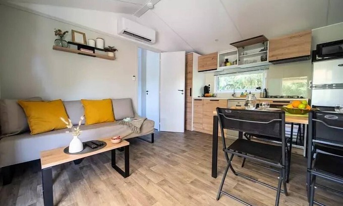 Brem Sur Mer Casa | Camping L'Océan ***** - Mobil Home Duo Premium Plus 3 habitaciones 4 personas