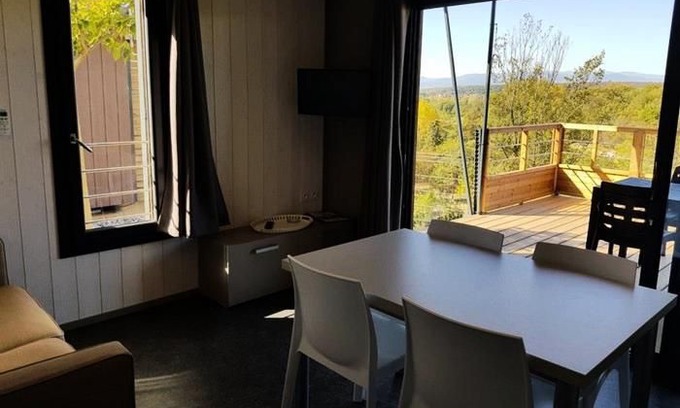 Ruoms Casa | Camping la Chapoulière **** - 3 room chalet 4 people