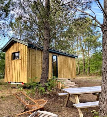 Carcans Otro | Camping la Kahute - Tiny House au coeur de la fôret