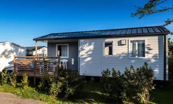 Fouesnant Casa | Camping La Roche Percée **** - Comfort 3-room mobile home for 4 people
