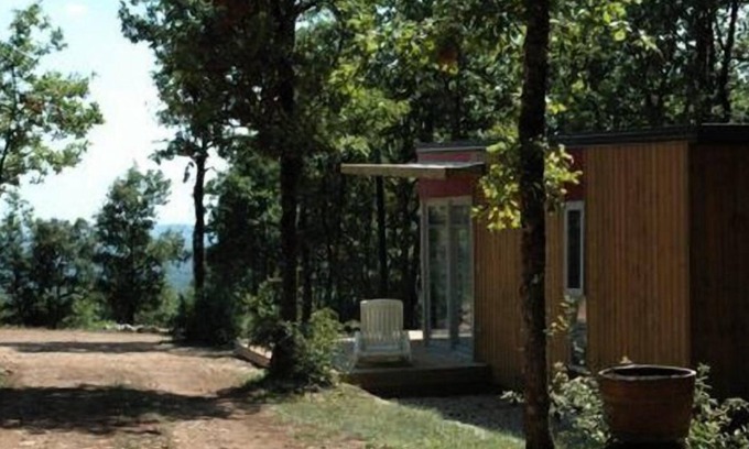 Saint-Cirq-Lapopie Casa | Camping La Truffière *** - Chalet panorámicas 3 Habitaciones 4 Personas
