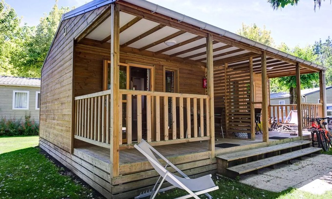 Coulon Chalet De Esquí | Camping La Venise Verte **** - COMFORT chalet 24 m² (1 bedroom) including covered terrace 8m² 2 people