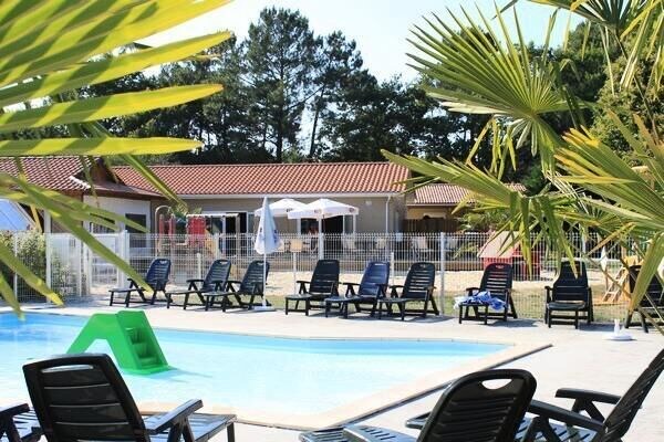 Saint-Laurent-de-Medoc Casa | Camping Le Paradis **** - 3-room Crocus mobile home for 4 people