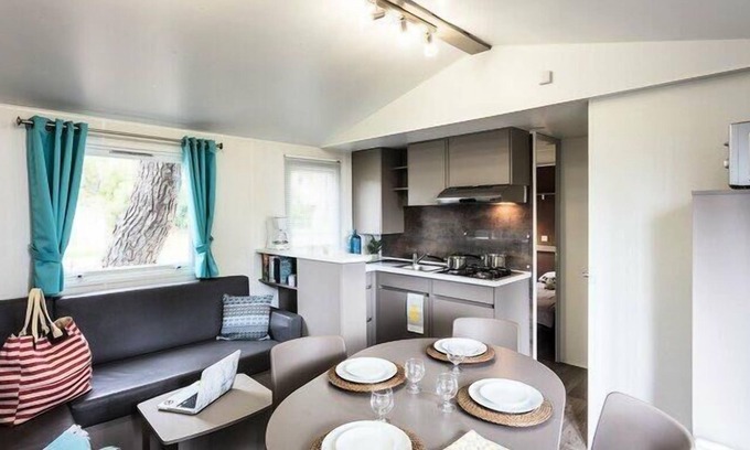 Les Mazures Casa | Camping Le Lac des Vieilles Forges *** - 4-room Classic XL mobile home for 6 people