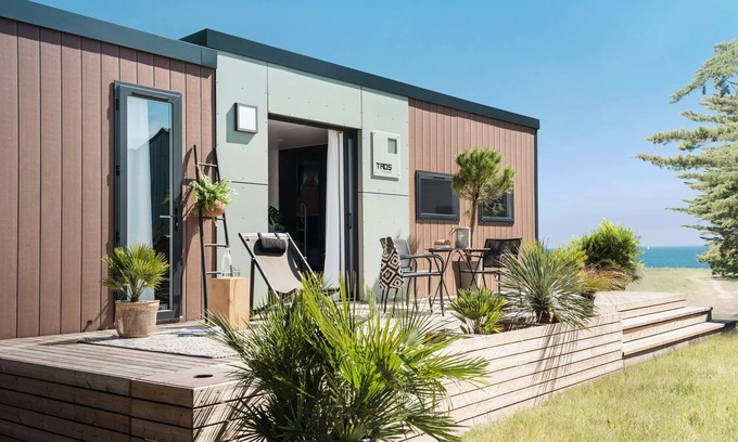 Hautot-sur-Mer Casa | Camping Le Marqueval**** - Mobile home Taos 4 rooms 6 people
