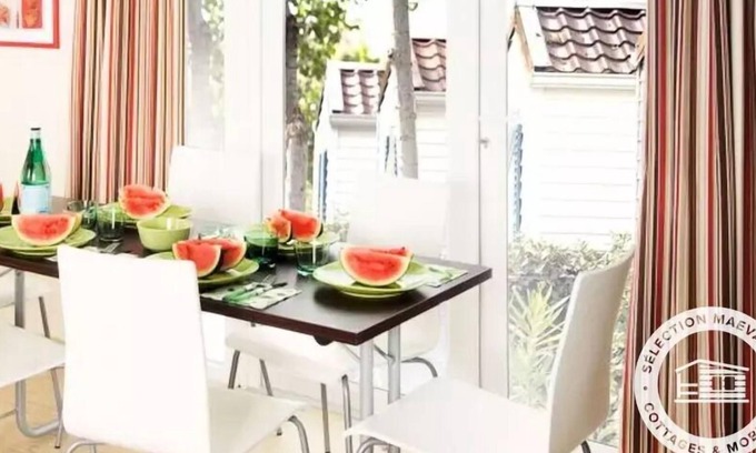 Plouhinec Casa | Acampar Moténo **** - Maeva sitio - Casa móvil Jacinthe Comfort Plus 4 Habitaciones 6 Personas