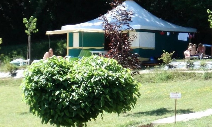 Beauville Casa | Camping Les 2 Lacs *** - Bungalow lona Pagan 3 habitaciones 5 Personas