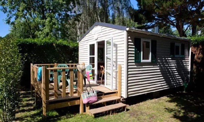 Plouharnel Casa | Camping Les Bruyeres *** - Casa móvil Duo 2 Habitaciones 2 Personas