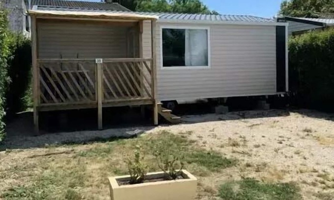 Courthezon Casa | Camping Les Sources ***** - Mobilhome para 4 personas