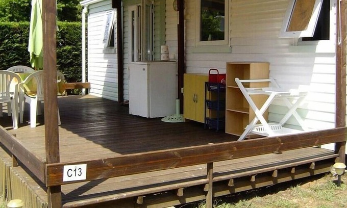 Saint-Paul-en-Born Casa | Camping maeva Escapades La Clairière **** - Mobile Home Eco 3 Rooms 4 People + TV