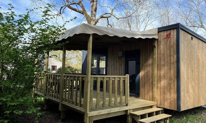Saint-Paul-en-Born Casa | Camping maeva Escapades La Clairière **** - Premium Mobile Home 2 Rooms 2 People Air Conditioned + TV