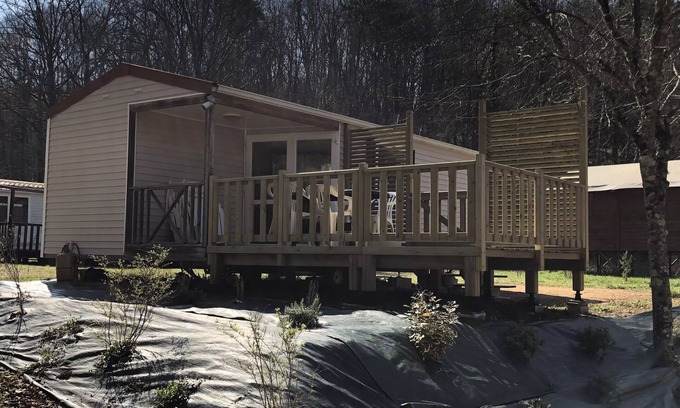 Thonac Casa | Camping maeva Escapades La Castillonderie **** - Comfort Mobile Home 3 Rooms 5 People Air Conditioned