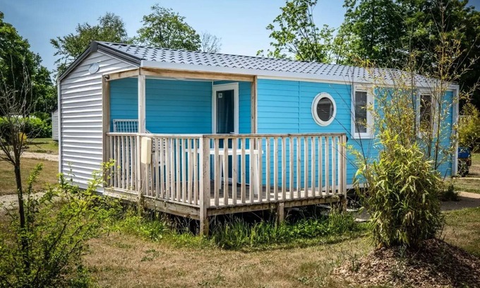 Plougasnou Casa | Camping maeva Respire Le Domaine de Mesqueau **** - Mobile Home SIMPLY O'hara 4 Rooms 6 People + TV