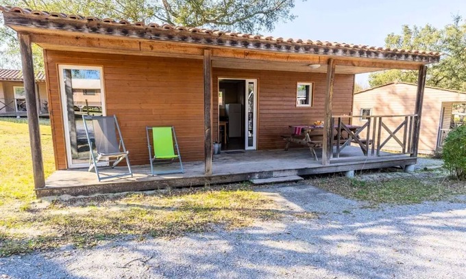 Soustons Chalet De Esquí | Camping L'Airial **** - Casa 4 habitaciones 6/7 personas