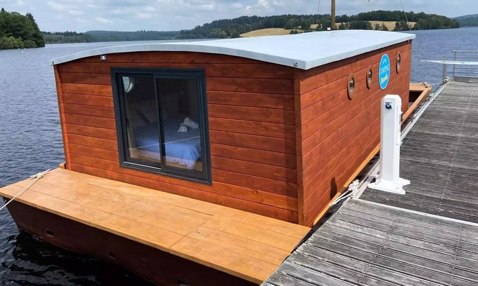 Auphelle Casa | Camping Paradis les 2 Îles - Lodge Boat 3 rooms 4 people