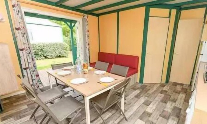 Jard-sur-Mer Chalet De Esquí | Camping Paradis - La Pomme De Pin - Chalet Pour 6 Personnes