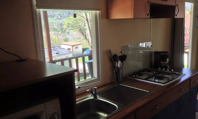 Saint-Girons Casa | Camping PARC DE PALETES * - Mobile home MRI 2 bedrooms 5 people