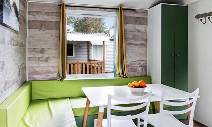 Saint-Cheron Casa | Camping Parc des Roches *** - Cozy Mobile Home 4 Rooms 6 People