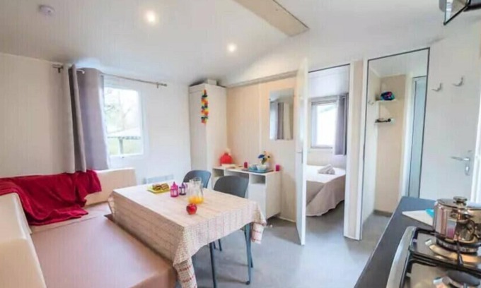 Saint-Cheron Casa | Camping Parc des Roches *** - Cozy 3-room mobile home for 4 people