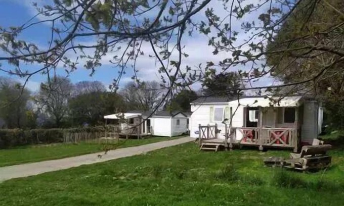 Plonevez-Porzay Casa | Camping D'Ys ** - Mobilhome para 5 personas