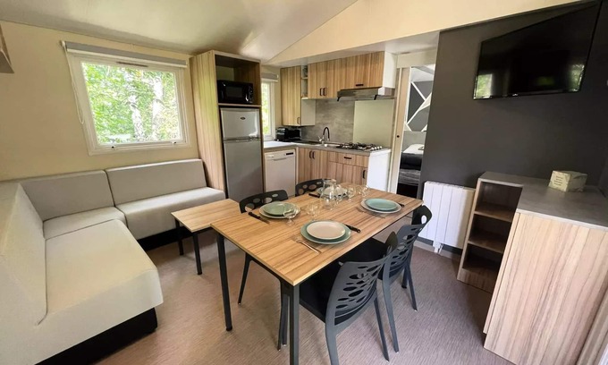 Landry Casa | Camping Eden de la Vanoise *** - Bungalow 6 Personas 4 Habitaciones