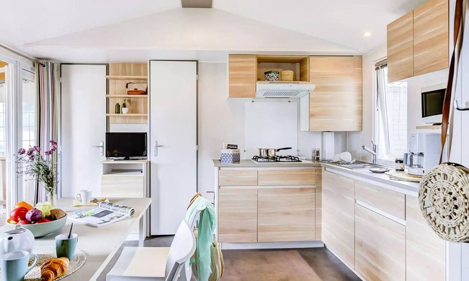 Landevieille Casa | Camping Romanée L'Evasion**** - Comfort mobile home 4 rooms 6 people