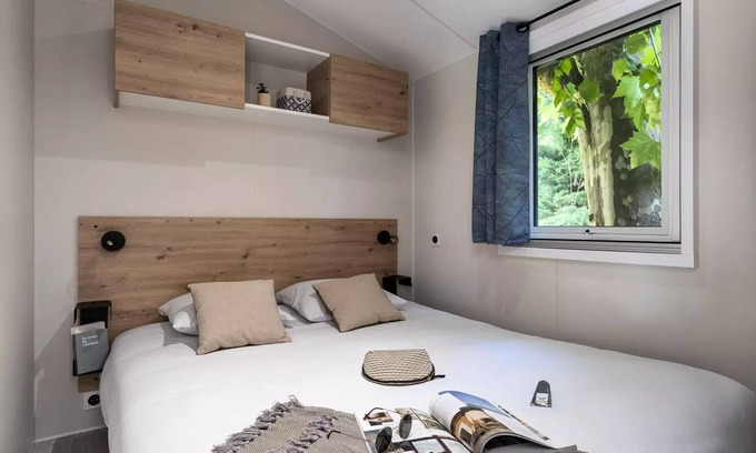 Landevieille Casa | Camping Romanée L'Evasion**** - Premium 4-room mobile home for 6 people