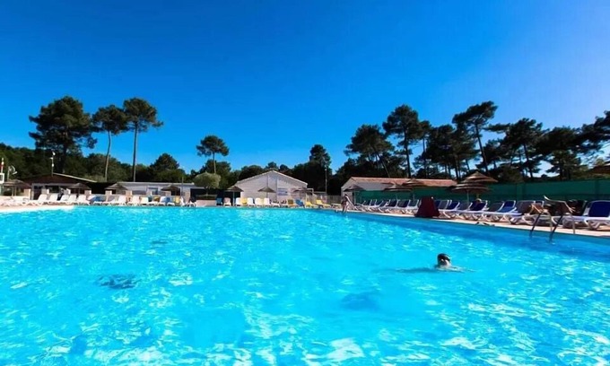 Les Mathes Chalet De Esquí | Camping Sandaya Estanquet * - 3 Room Chalet 4 People + TV *