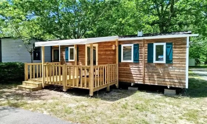 Mezos Casa | Camping Sen Yan***** - Mobile home 3 rooms 4/5 people