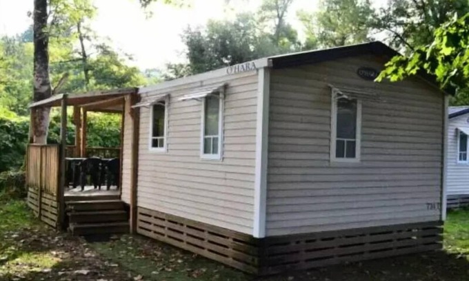 Mezos Casa | Camping Sen Yan***** - Mobile home 3 rooms 4/6 people Terrace
