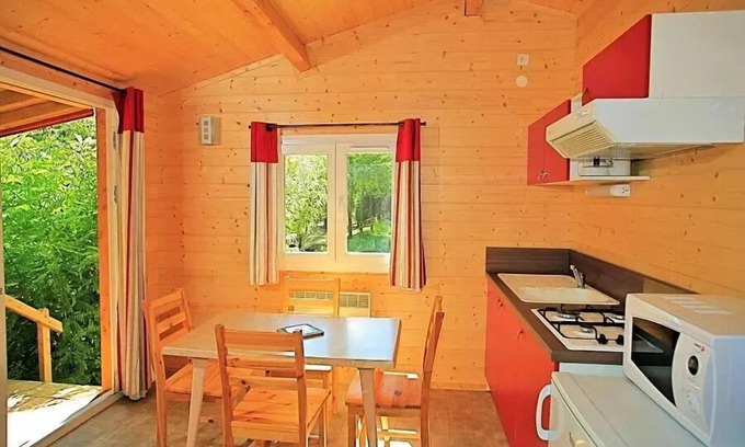 Cendras Chalet De Esquí | Camping Sunêlia La Clémentine **** - Chalet Prestige 35m² - 2 chambres 5 personnes