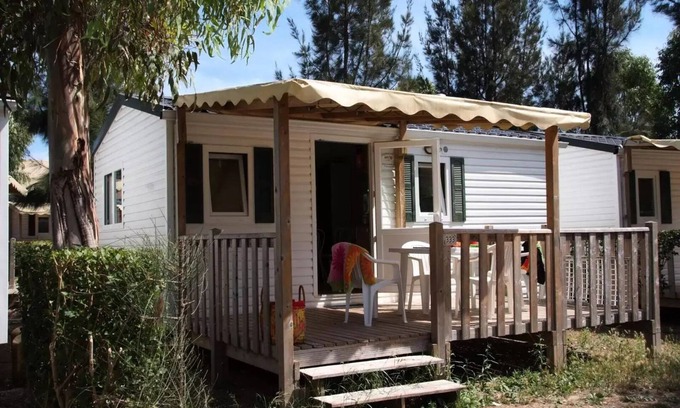 Bauduen Casa | Camping Tikayan Rives du Lac de Sainte Croix*** - Mobile home Idaho Eco 3 rooms 4 people Air-conditioned