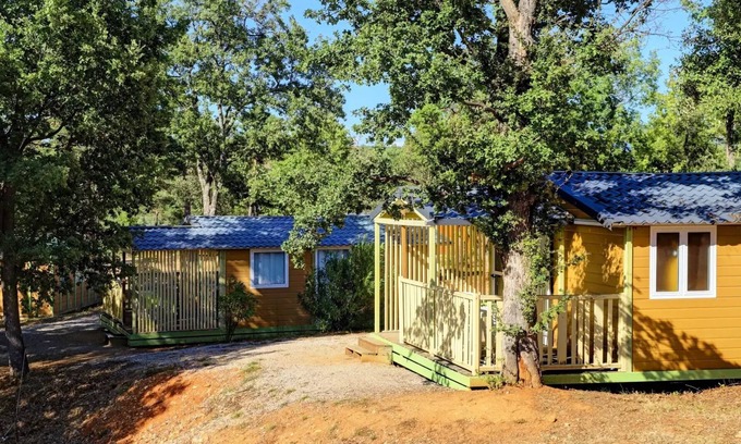 Esparron-de-Verdon Casa | Camping Ushuaia Villages le Lavandin *** - Bungalow Verdon 7 places 7 people