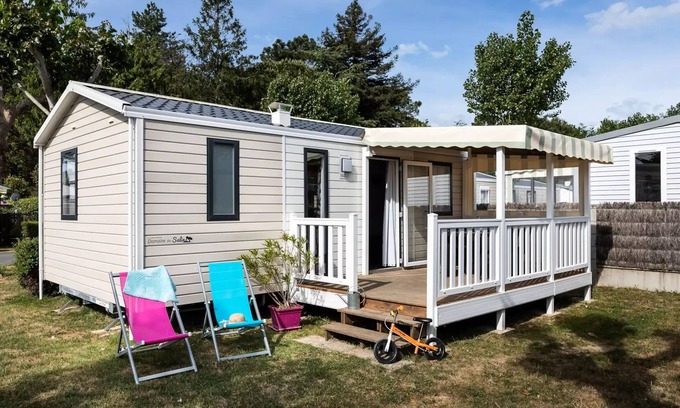 Saint-Hilaire-de-Riez Casa | Camping Domaine des Salins **** - Mobil Home 3 habitaciones 4/5 personas